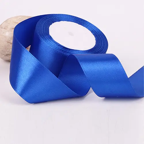 Royal Blue 1 1/2 inch Single Face Satin Ribbon 25 yards