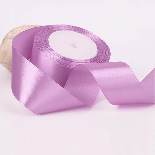 Lilac 1 1/2 inch Single Face Satin Ribbon 25 yards