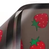 Black strawberry waterproof flower wrapping paper