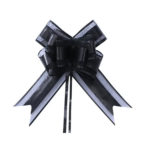 Black Ribbon Bow