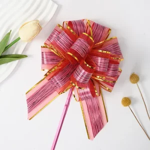 gold-edge-pull-bow-ribbon-burgundy