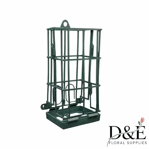 Floral Foam Cage Holder (No Foam) – Plastic Vertical Floral Cage| D&E Floral Supplies