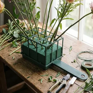 Handled floral foam cage holder plastic no foam