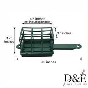 Handled floral foam cage holder plastic no foam