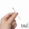 1076-2 floral corsage pins with pearl heads close up